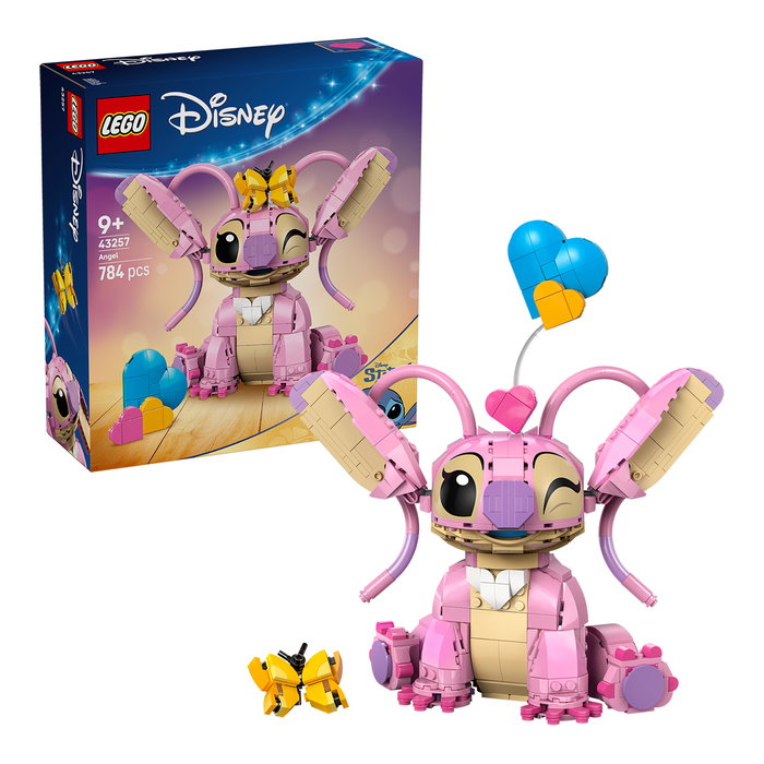 LEGO Disney 43257 Ángela de Lilo y Stitch para Niños y Niñas, Juguete de Construcción Articulado LEGO Disney 43257 Ángela de Lilo y Stitch para Niños y Niñas, Juguete de Construcción Articulado