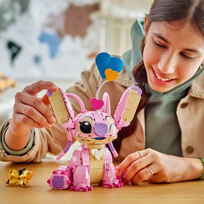 Lego Disney 43257 Ángel Lilo y Stitch Set de Construcción para Niñas o Niños de 9 Años