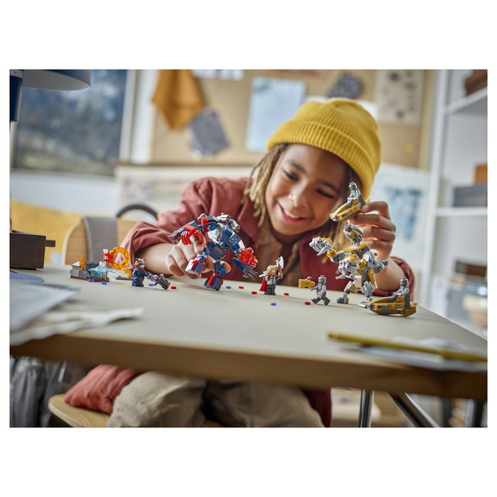 LEGO 76322 Marvel Super Heroes Avengers Endgame Thor vs. Chitauri Juego de construcción 373 piezas 8+ años