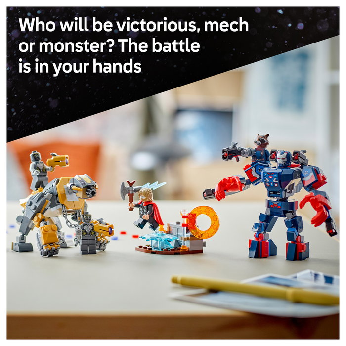 LEGO 76322 Marvel Super Heroes Avengers Endgame Thor vs. Chitauri Juego de construcción 373 piezas 8+ años
