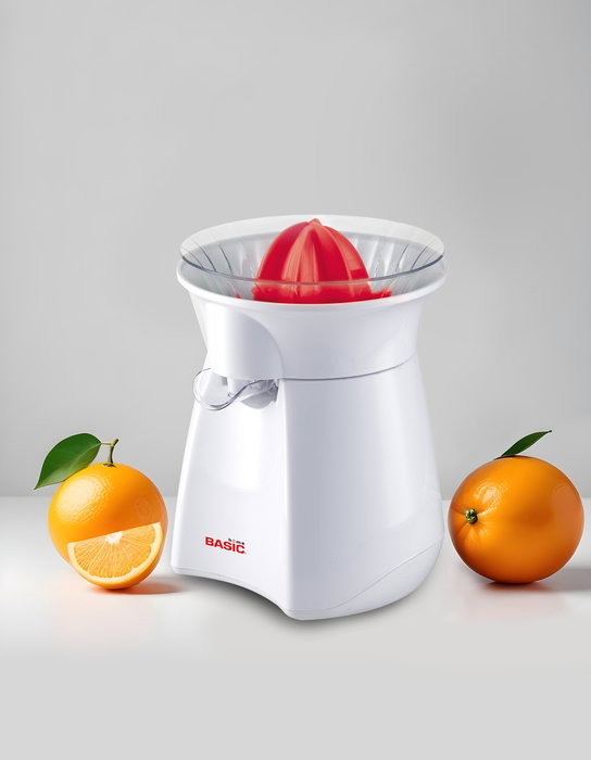 Inde Exprimidor Eléctrico 25W-40W Antigoteo Basic Home con Dimensiones 15.5 cm x 22 cm x 15.5 cm (6 Unidades) Inde Exprimidor Eléctrico 25W-40W Antigoteo Basic Home con Dimensiones 15.5 cm x 22 cm x 15.5 cm (6 Unidades)