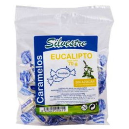 SILVESTRE Caramelos de Eucalipto sin Azúcar 70 g