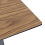 Mesa Alta Natural Dm-Metal Contract 138 X 50 X 100 cm