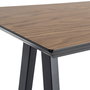 Mesa Alta Natural Dm-Metal Contract 138 X 50 X 100 cm