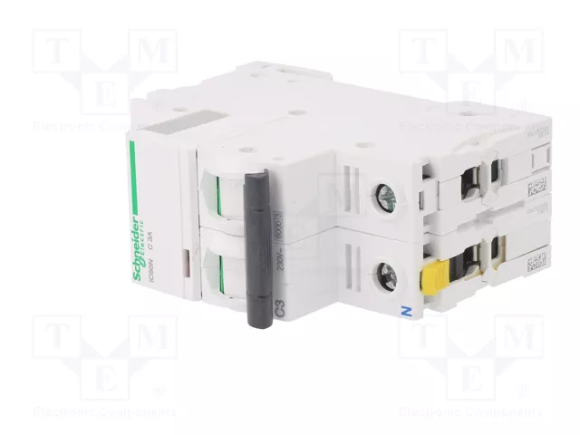 SCHNEIDER ELECTRIC Interruptor magnetotérmico ACTI9 iC60N 3A 1+N 6kA