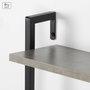 MAX HOME-ESTANTERIA PARED 3 BA
