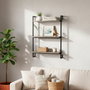 MAX HOME-ESTANTERIA PARED 3 BA
