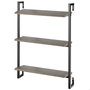MAX HOME-ESTANTERIA PARED 3 BA