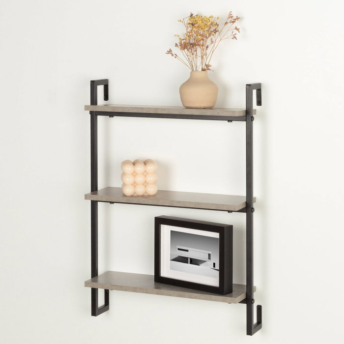 MAX HOME-ESTANTERIA PARED 3 BA