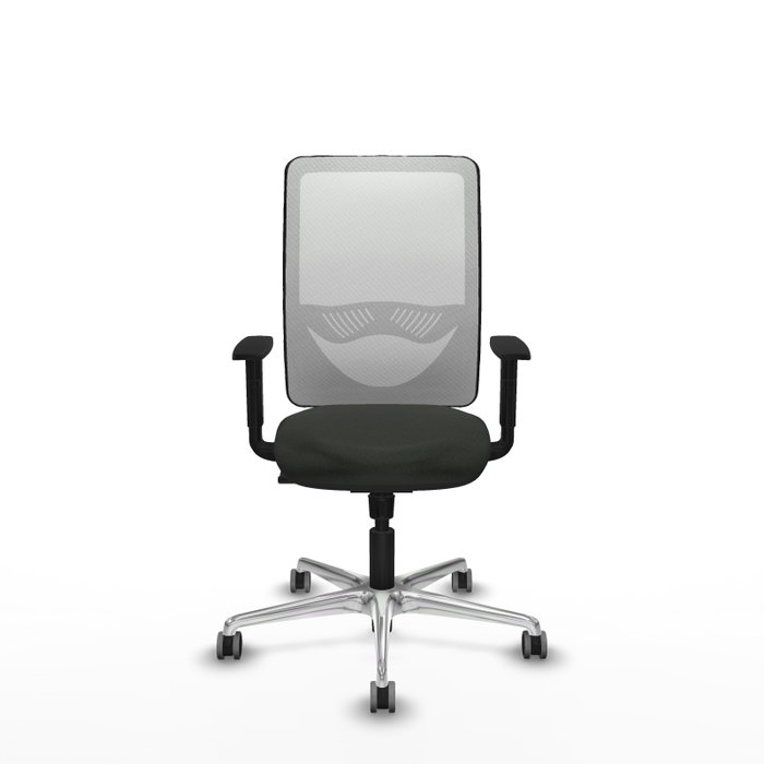 PIQUERAS Y CRESPO Silla de oficina Zulema con mecanismo Sincro, Negro y Blanco PIQUERAS Y CRESPO Silla de oficina Zulema con mecanismo Sincro, Negro y Blanco