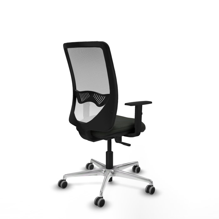 PIQUERAS Y CRESPO Silla de oficina Zulema con mecanismo Sincro, Negro y Blanco PIQUERAS Y CRESPO Silla de oficina Zulema con mecanismo Sincro, Negro y Blanco