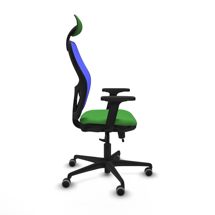 PIQUERAS Y CRESPO Silla de oficina Jorquera Sincro/Traslack Verde y Azul PIQUERAS Y CRESPO Silla de oficina Jorquera Sincro/Traslack Verde y Azul