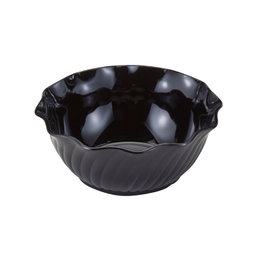 CAMBRO Bol remolino Negro 348 ml