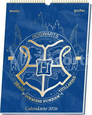 Mooving Calendario de Pared Harry Potter Mensual 400x300