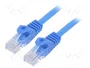 GEMBIRD Patch cord Cat 6 U/UTP 0,5 m Azul