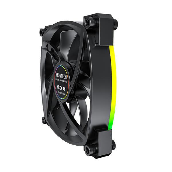 Montech AX120 PWM 120mm 3er Pack Negro