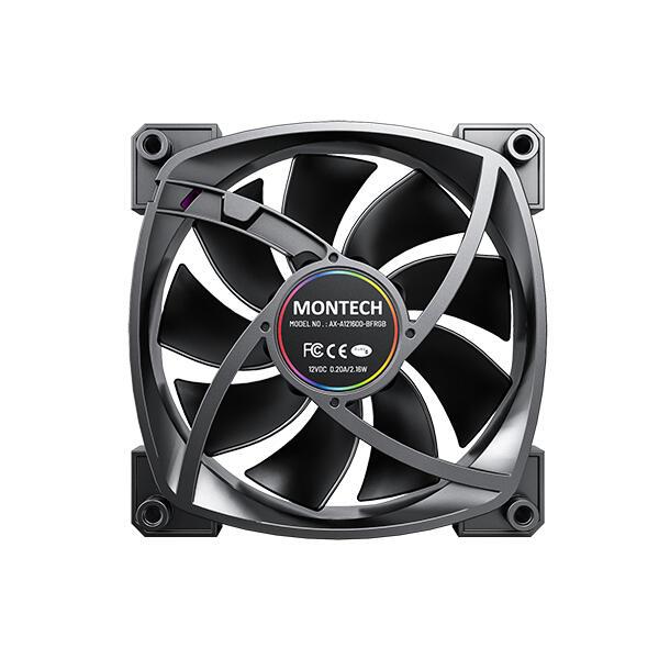 Montech AX120 PWM 120mm 3er Pack Negro