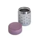 Termo Infantil Iris Kids Gotas Rosa 8370-IR/ Capacidad 350ml/ para sólidos/ Bolsa