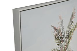 DKD Home Decor Cuadro Blanco Azul 3.5 x 120 x 80 cm (2 Unidades) Lienzo Ps Abeto Pintado a Mano