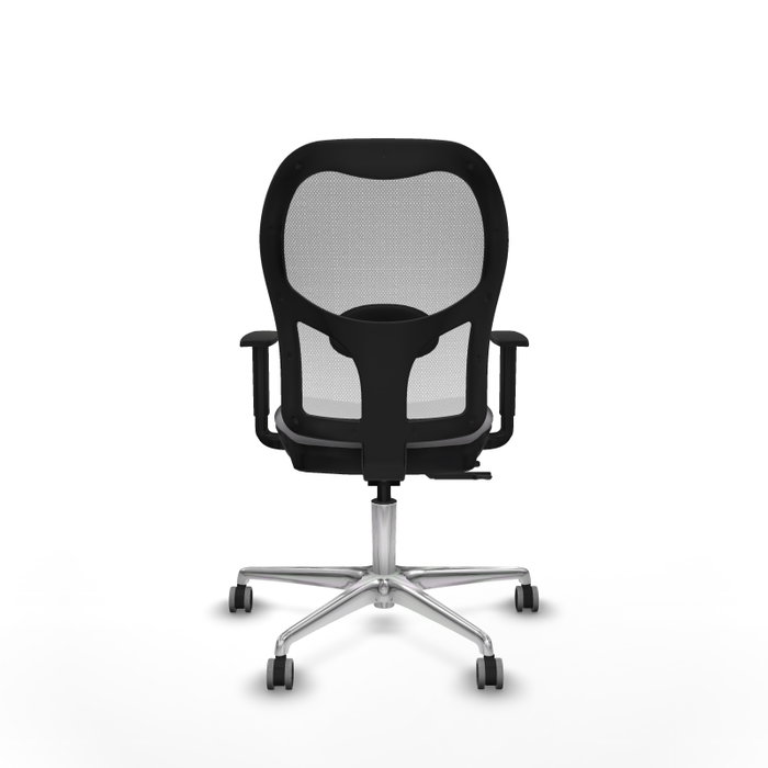 PIQUERAS Y CRESPO Silla de oficina Jorquera con mecanismo Sincro/Traslack, Gris y Blanco PIQUERAS Y CRESPO Silla de oficina Jorquera con mecanismo Sincro/Traslack, Gris y Blanco