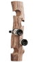 DKD Home Decor Botellero Item Home de Raíz de Teca Reciclada, Marrón, para 5 Botellas, 74 cm de Alto x 16.5 cm de Ancho