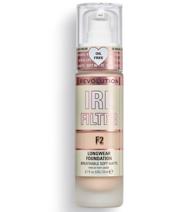 Revolution Make Up IRL FILTER longwear foundation #F2