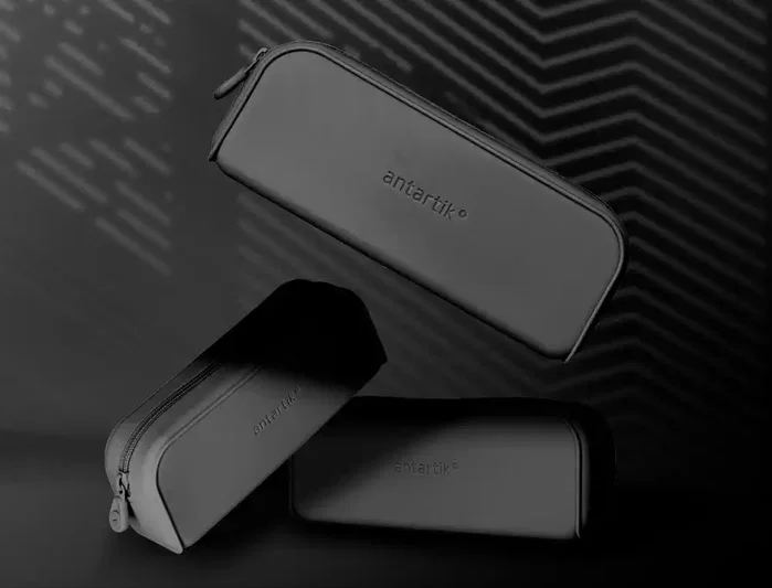 Antartik Estuche portatodo Prisma silicona soft negro