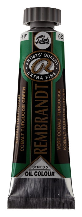 Rembrandt Colores Al Óleo Tubo 15 ml Verde Turquesa Cobalto 682 Rembrandt Colores Al Óleo Tubo 15 ml Verde Turquesa Cobalto 682