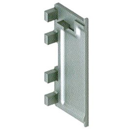 SC HERRAJES Lateral Derecha Plata Mate Para Perfil Gola-C