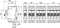 ABB Compact Automat S203-B40 62 3-polos