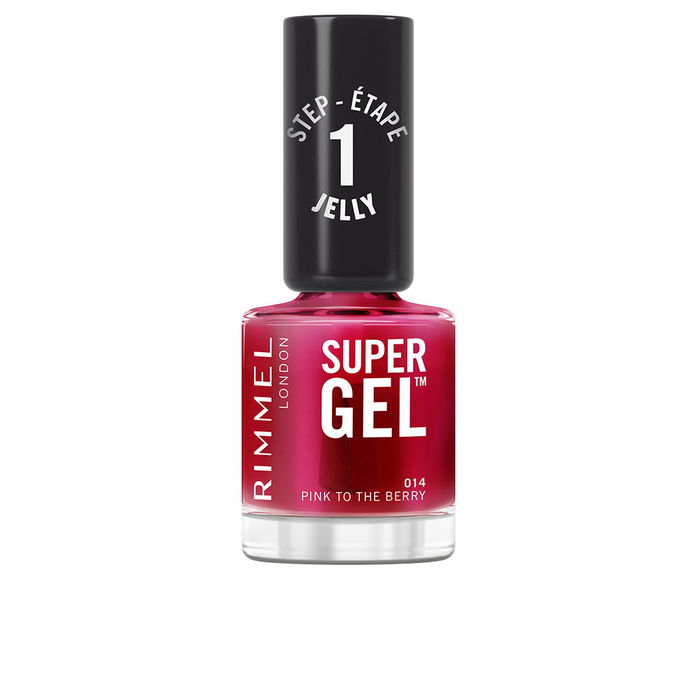 Rimmel London #14-Pink To The berry SUPER GEL Esmalte de Uñas 12 ml Rimmel London #14-Pink To The berry SUPER GEL Esmalte de Uñas 12 ml
