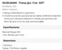 Fackelmann Prensa de Ajos Soft 17 cm