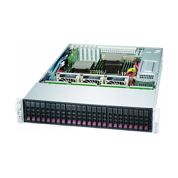 Super Micro Computer B.V. 2HE SuperChassis CSE-216BE1C4-R1K23LPB Chasis Rack Servidor 2U, 24 Bahías 2.5", ATX/EATX, Negro, Fuente de Alimentación 1200W 80 PLUS Titanium Super Micro Computer B.V. 2HE SuperChassis CSE-216BE1C4-R1K23LPB Chasis Rack Servidor 2U, 24 Bahías 2.5", ATX/EATX, Negro, Fuente de Alimentación 1200W 80 PLUS Titanium