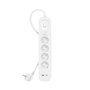 Belkin Protector de Sobretensión con 4 Tomas, USB-C, USB-A y 525J