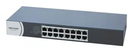 Hikvision DS-3E0516R-O Switch de red no administrado de 16 puertos Gigabit Ethernet
