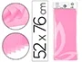 Liderpapel Papel Seda 52x76cm 18g/m2 Rosa Bolsa 5 Hojas