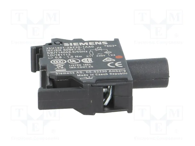 SIEMENS Elemento iluminador LED rojo 22mm