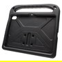 RealPower 518800 Carcasa rígida para Apple iPad 10.9 pulgadas (10th Gen) - Negro, Resistente a Golpes y Caídas, de Espuma