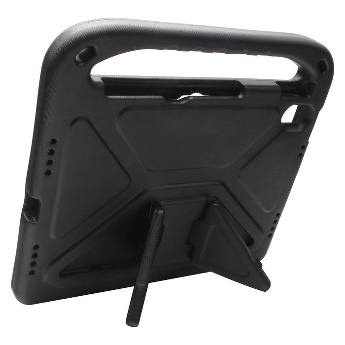 RealPower 518800 Carcasa rígida para Apple iPad 10.9 pulgadas (10th Gen) - Negro, Resistente a Golpes y Caídas, de Espuma