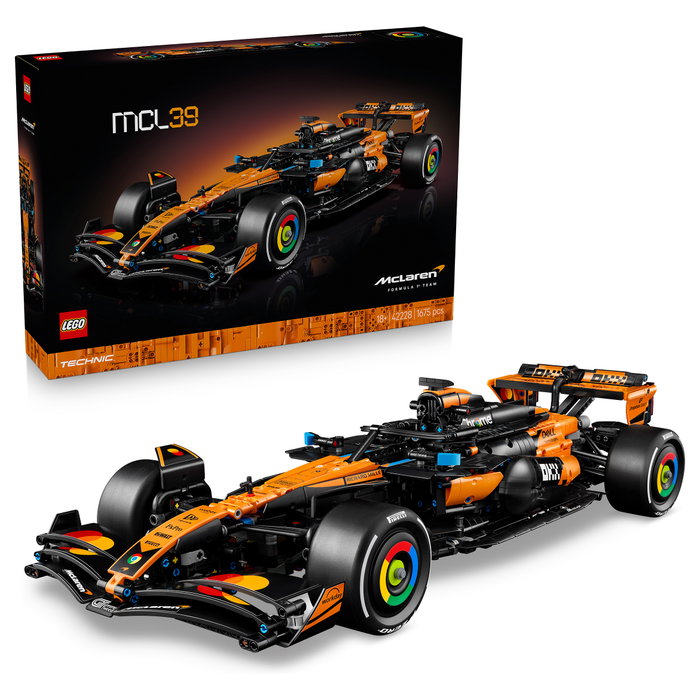 LEGO Technic 42228 McLaren MCL39 F1 Coche de Carreras a Escala 1:8 Skala 1:8