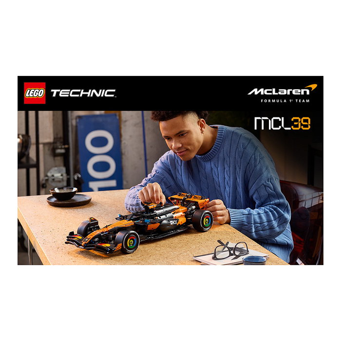 LEGO Technic 42228 McLaren MCL39 F1 Coche de Carreras a Escala 1:8 Skala 1:8