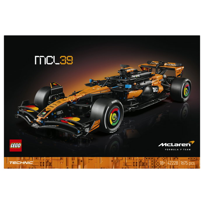 LEGO Technic 42228 McLaren MCL39 F1 Coche de Carreras a Escala 1:8 Skala 1:8