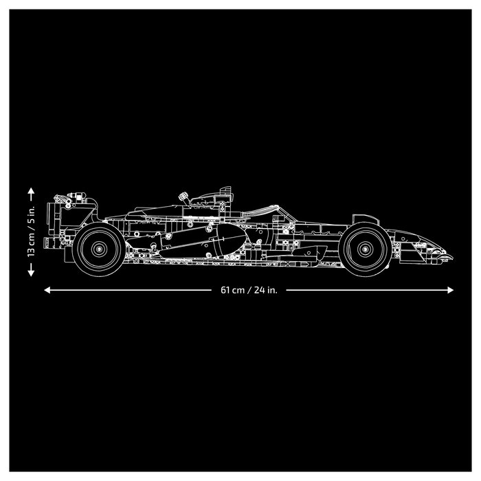 LEGO Technic 42228 McLaren MCL39 F1 Coche de Carreras a Escala 1:8 Skala 1:8