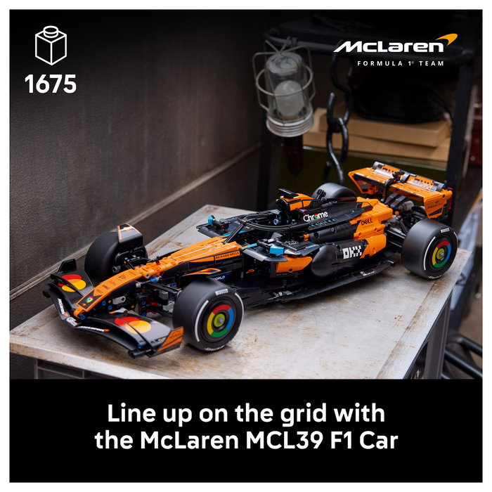 LEGO Technic 42228 McLaren MCL39 F1 Coche de Carreras a Escala 1:8 Skala 1:8
