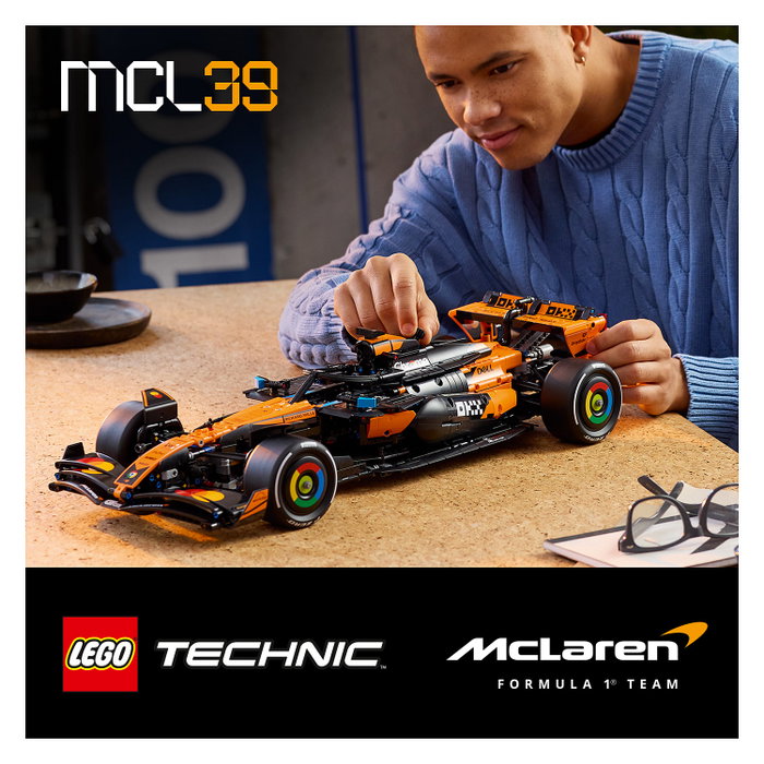 LEGO Technic 42228 McLaren MCL39 F1 Coche de Carreras a Escala 1:8 Skala 1:8