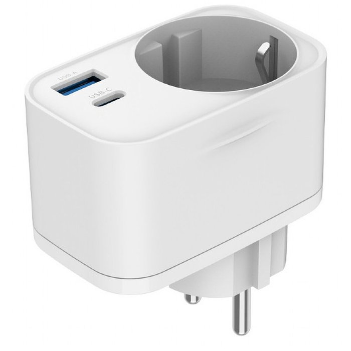 GEMBIRD TA-ACPDQC20-01-W Cargador de dispositivo móvil Universal Blanco