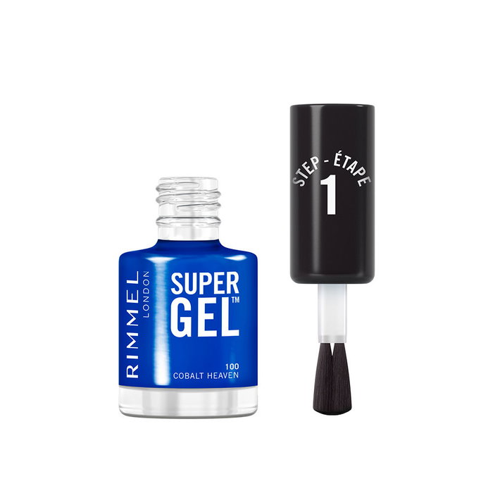 Rimmel London Esmalte de Uñas Super Gel #100-Cobalt Heaven 12 ml