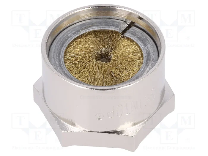 LAPP SKINTOP® Tuerca M12 con toma de tierra, latón niquelado