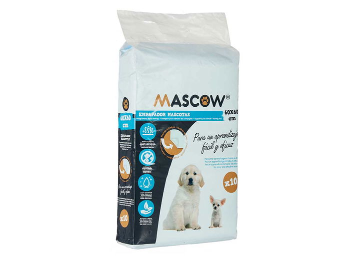 Mascao Empapador 10 Piezas 60x60 cm con Adhesivo (Set de 10)