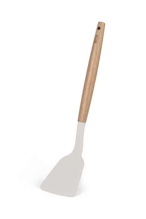 Inde Espátula de Madera Tamaño M para Cocina, Largo 36 cm, Ancho 7.2 cm - Spatula Soft (24 Unidades)